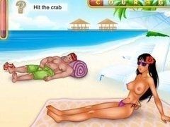 Подглядывать на пляже